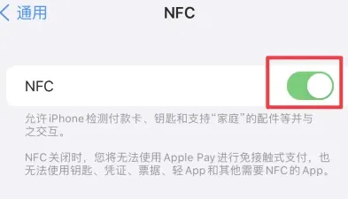 嘉陵苹果维修服务分享iPhone15NFC功能开启方法 