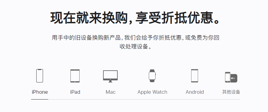 嘉陵苹果手机维修分享iPhone以旧换新的去处 