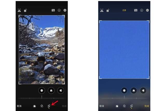 嘉陵苹果手机维修分享iPhone手机如何使用裁剪功能隐藏照片 