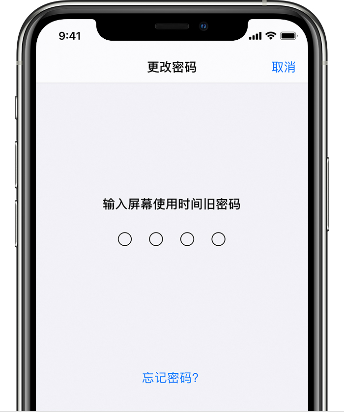 嘉陵苹果手机维修分享iOS 14 忘记屏幕使用时间密码怎么办 